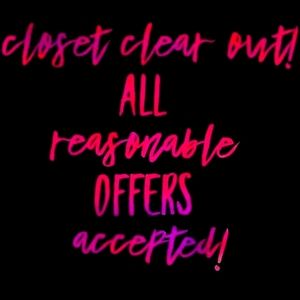 Clearing it ALLL out!!!